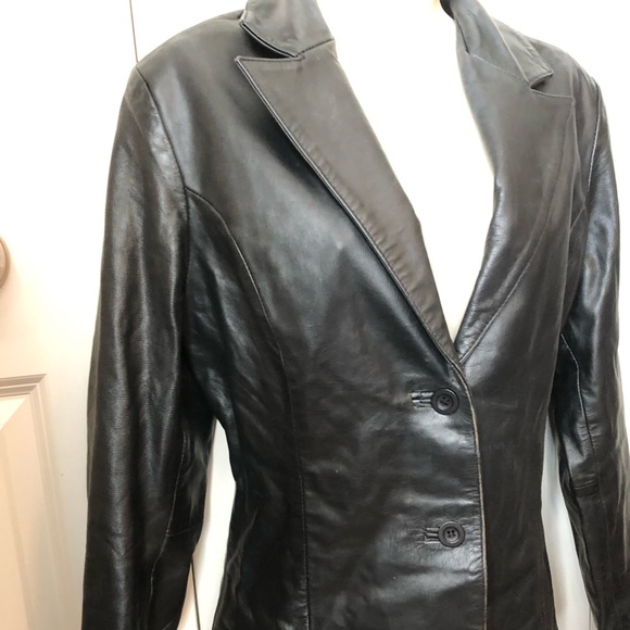 Nordstrom Rubbish leather jacket size large - Picture 2 of 11